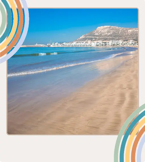 Agadir strand - Afbeelding vergroten