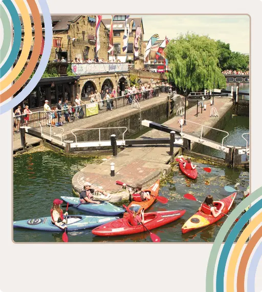 Kayak in Camden - Afbeelding vergroten