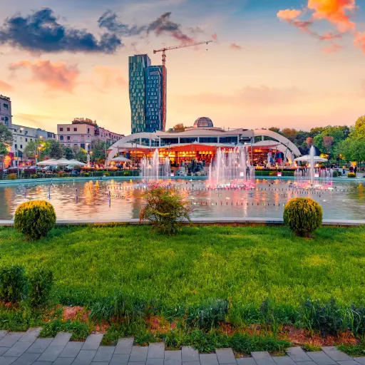 Ville de Tirana